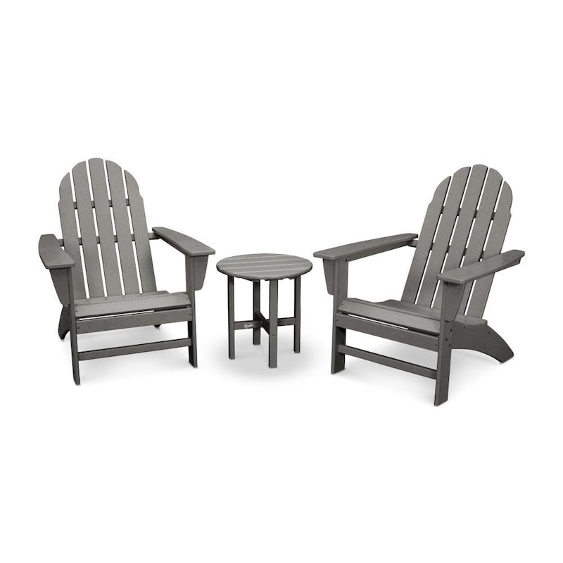 POLYWOOD Vineyard 3 Piece Adirondack Set