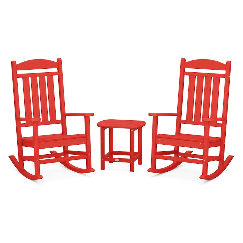POLYWOOD Presidential Rocker 3-Piece Set