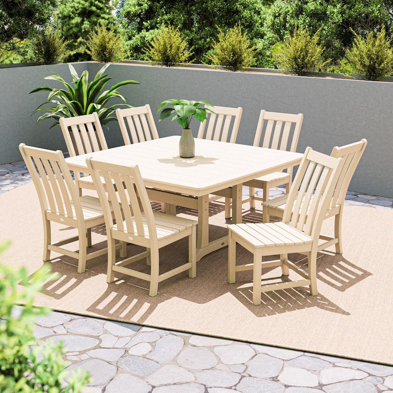 Polywood Vineyard 9 Piece Dining Set