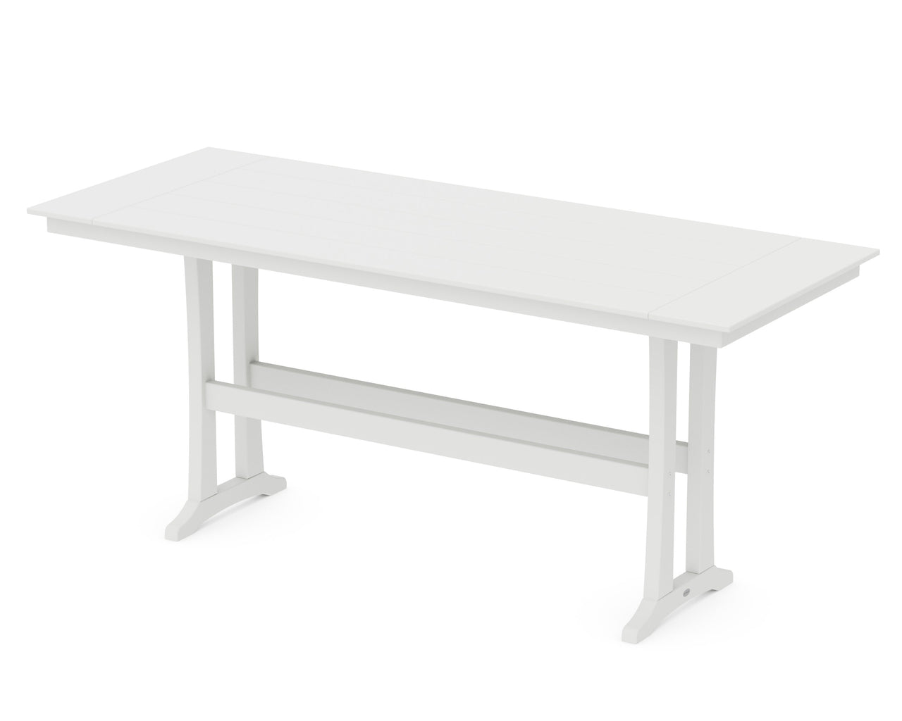 Trex Farmhouse Trestle 38" x 96" Bar Table