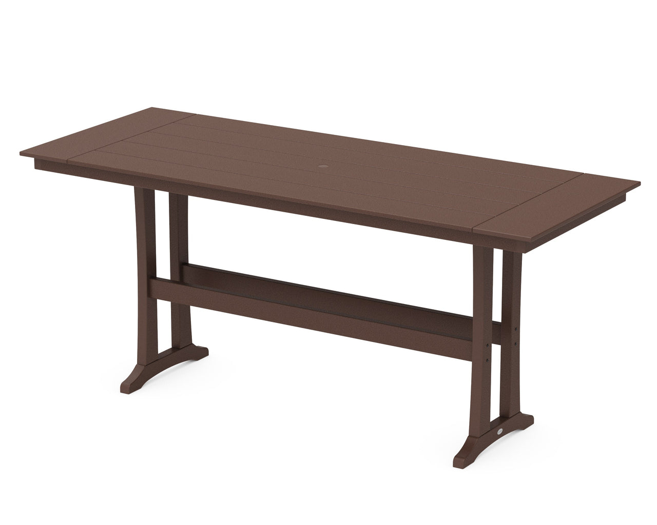 Trex Farmhouse Trestle 38" x 96" Bar Table