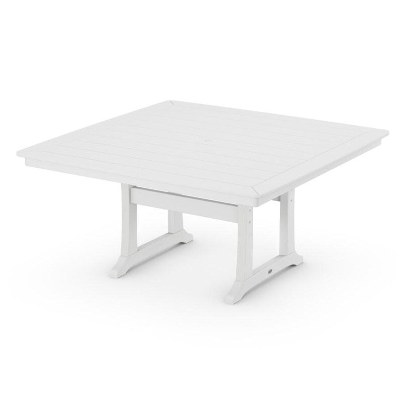 Polywood Nautical Trestle 59 Inch Dining Table