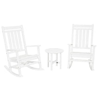 Thumbnail for Polywood Estate 3 Piece Rocking Chair Set