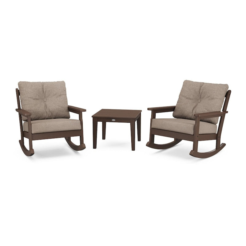 POLYWOOD Vineyard 3-Piece Deep Seating Set - Thumbnail 5