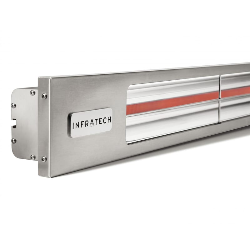 Infratech Slimline Series 29 1/2-Inch 1600W Single Element Electric Infrared Patio Heater