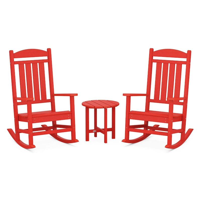 POLYWOOD Presidential 3 Piece Rocker Set
