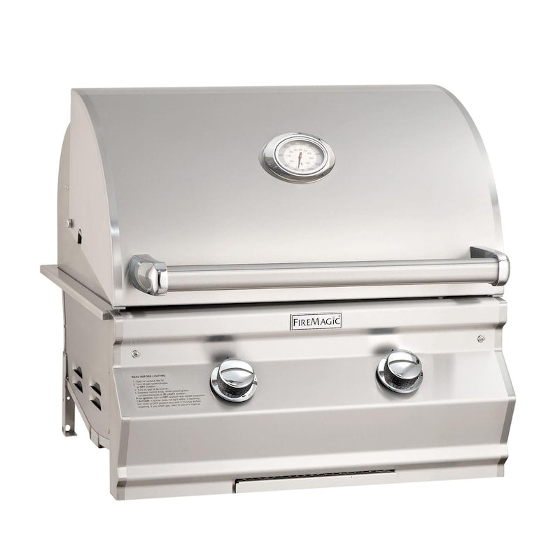 Fire Magic Choice Multi-User CM430I 24-Inch Built-In Gas Grill With Analog Thermometer