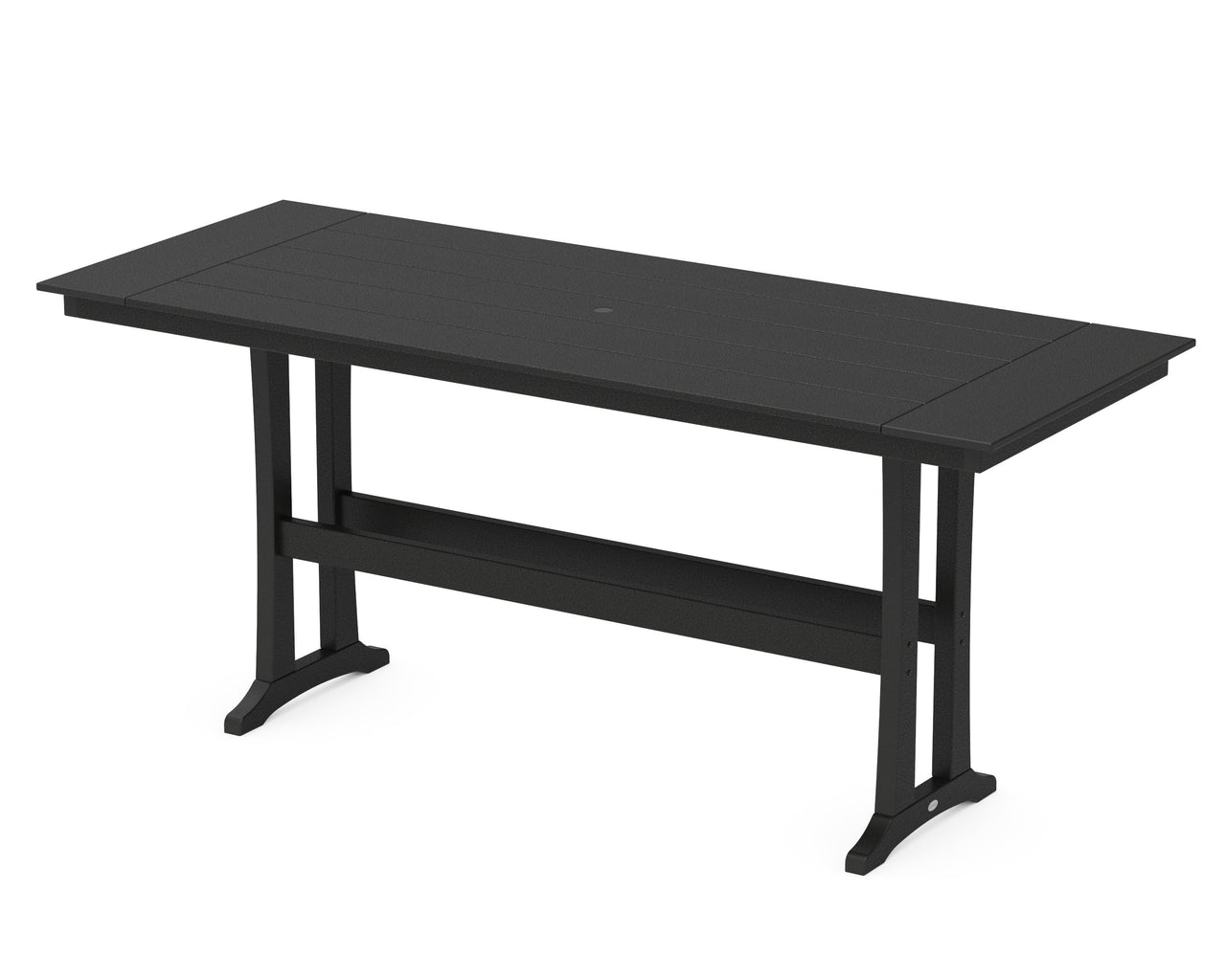 Trex Farmhouse Trestle 38" x 96" Bar Table