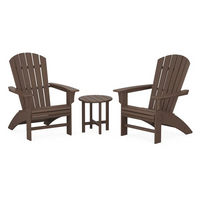 Thumbnail for Trex Yacht Club 3-Piece Curveback Adirondack Set