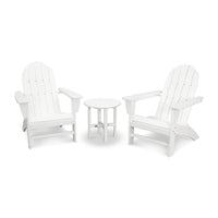 Thumbnail for POLYWOOD Vineyard 3 Piece Adirondack Set