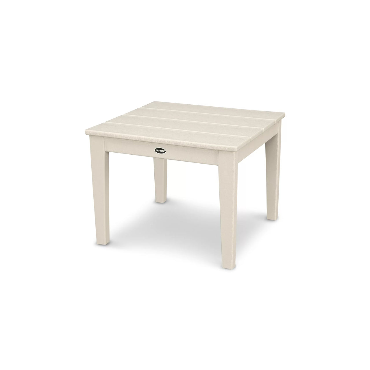 POLYWOOD Newport 22-Inch End Table - Sand