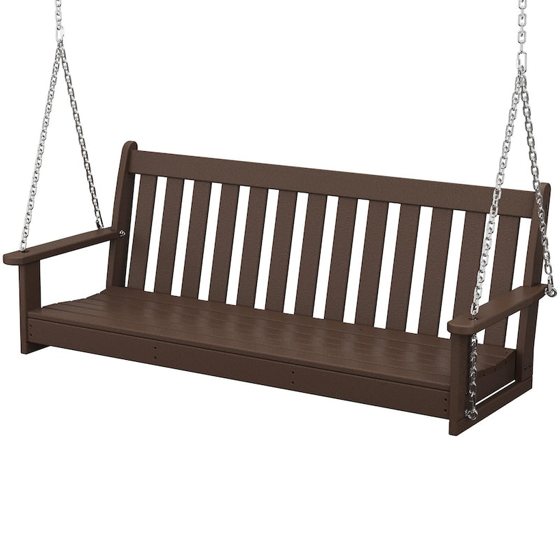 POLYWOOD  Vineyard 60 Inch Porch Swing