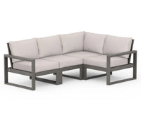 Thumbnail for POLYWOOD EDGE 4-Piece Modular Deep Seating Set