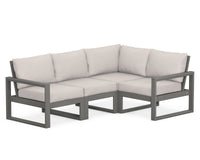 Thumbnail for POLYWOOD EDGE 4-Piece Modular Deep Seating Set