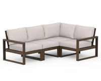 Thumbnail for POLYWOOD EDGE 4-Piece Modular Deep Seating Set