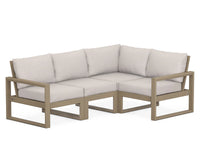 Thumbnail for POLYWOOD EDGE 4-Piece Modular Deep Seating Set