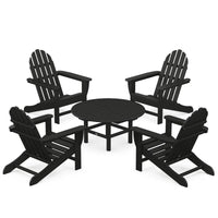 Thumbnail for POLYWOOD Classic Adirondack 5 Piece Conversation Set
