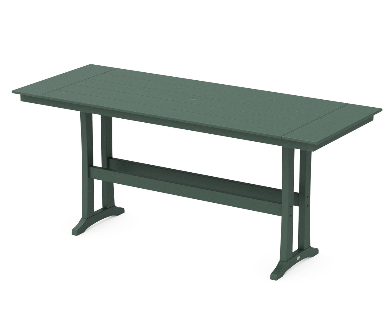 Trex Farmhouse Trestle 38" x 96" Bar Table