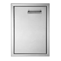 Thumbnail for Delta Heat Left Hinged Stainless Steel Single Access Door - Vertical