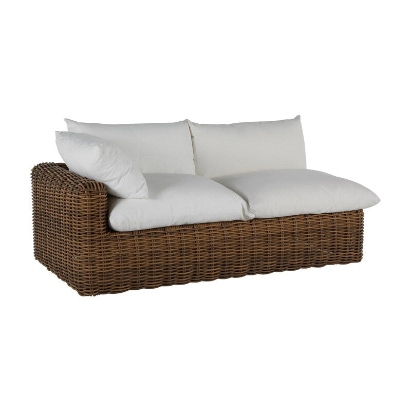 Summer Classics Montecito Woven Arm Facing Loveseat