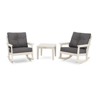 Thumbnail for POLYWOOD Vineyard 3 Piece Deep Seating Rocker Set
