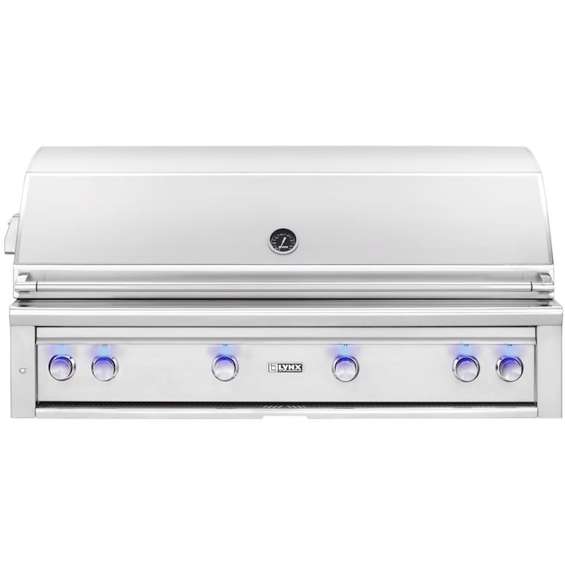 Lynx Professional Built-In Gas Grill With One Infrared Trident Burner And Rotisserie