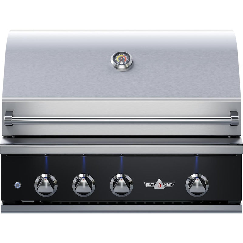 Delta Heat 32-Inch 3-Burner Built-In Gas Grill w/ Rotisserie