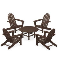 Thumbnail for POLYWOOD Classic Adirondack 5 Piece Conversation Set