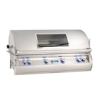 Thumbnail for Fire Magic Echelon Diamond E1060I 48-Inch Built-In Gas Grill W/ One Infrared Burner, Magic View Window, Rotisserie, & Digital Thermometer