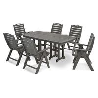 Thumbnail for POLYWOOD Nautical 7 Piece Dining Set