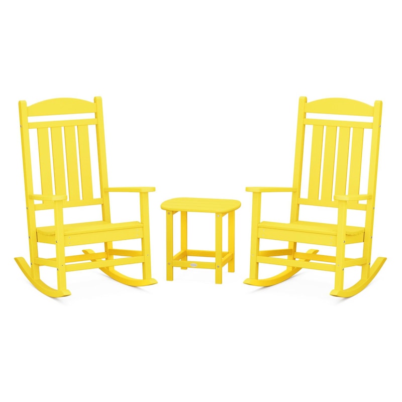POLYWOOD Presidential Rocker 3-Piece Set