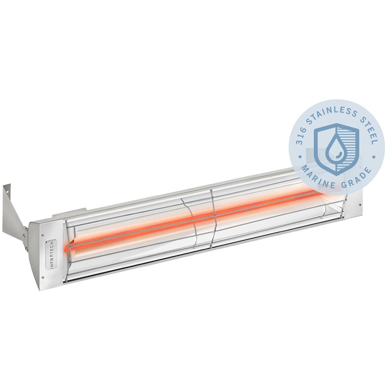 Infratech W-Series 61 1/4-Inch 3000W Single Element Electric Infrared Patio Heater