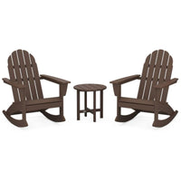 Thumbnail for POLYWOOD Vineyard 3 Piece Adirondack Rocking Chair Set