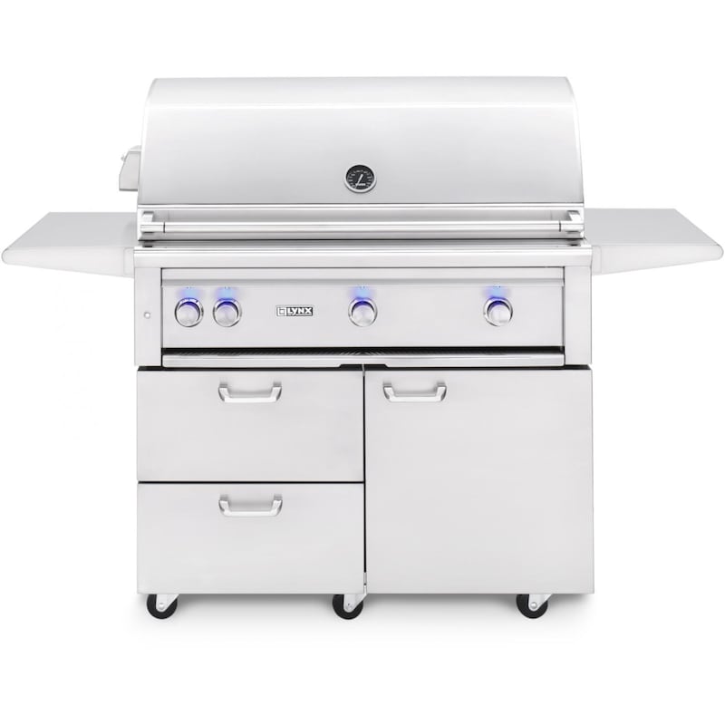 Lynx Professional Gas Grill With One Infrared Trident Burner And Rotisserie