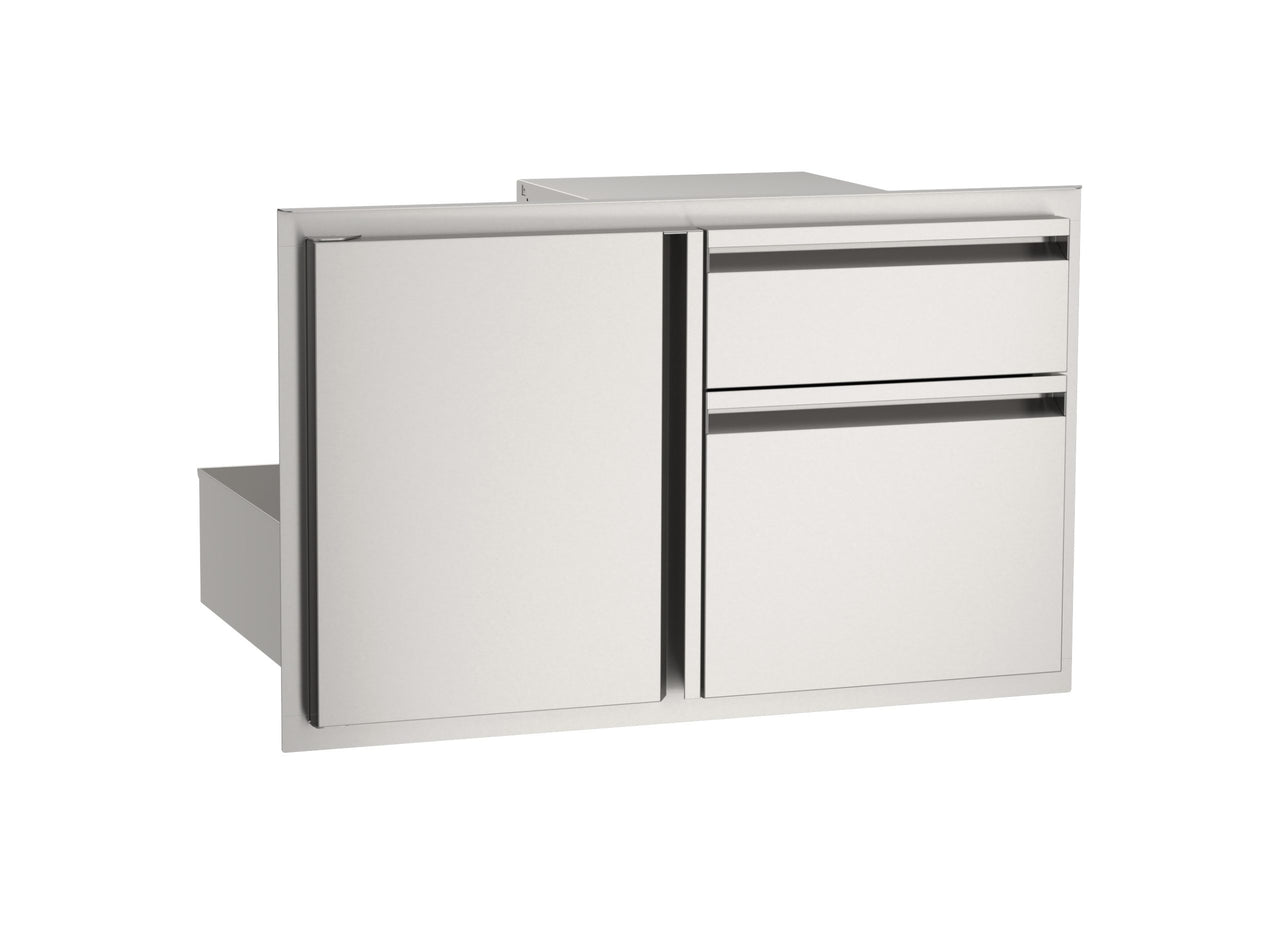Fire Magic Select 4-Series Access Door & Double Drawer Combo