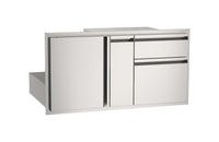 Thumbnail for Fire Magic Select 4-Series Access Door & Double Drawer Combo