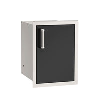 Thumbnail for Fire Magic Echelon Black Single Door With Dual Drawers - 53820BSC