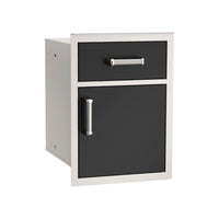 Thumbnail for Fire Magic Echelon Black Sealed Pantry Door/Drawer Combo