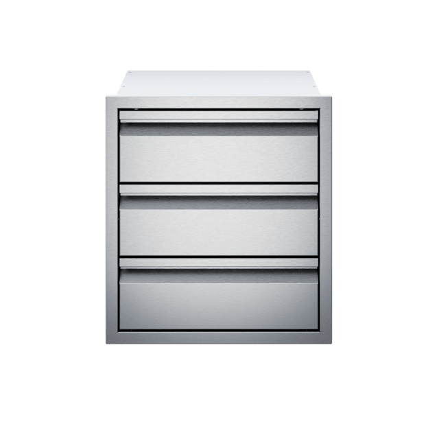 Twin Eagles Stainless Steel Triple Access Drawer