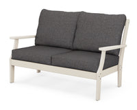 Thumbnail for Trex Yacht Club Deep Seating Loveseat - Sand Castle