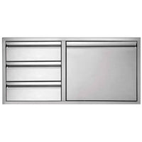 Thumbnail for Twin Eagles Stainless Steel Access Door & Triple Drawer Combo
