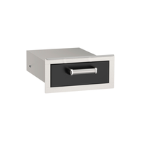 Thumbnail for Fire Magic Echelon Black 14-Inch Access Drawers With Soft Close