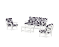 Thumbnail for Trex Cape Cod 4-Piece Deep Seating Set with Sofa