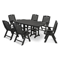 Thumbnail for POLYWOOD Nautical 7 Piece Dining Set