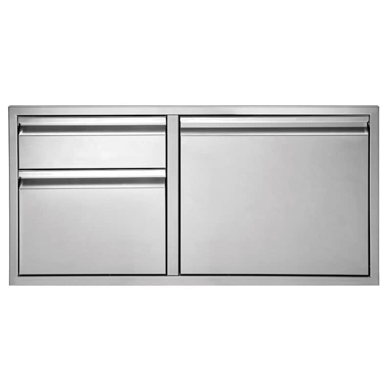 Twin Eagles Stainless Steel Access Door & Double Drawer Combo