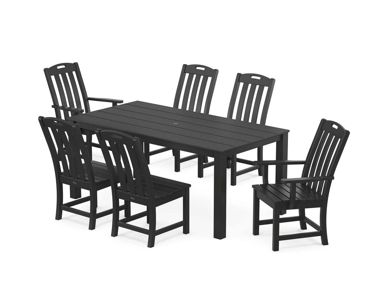 Trex Yacht Club 7-Piece Parsons Dining Set