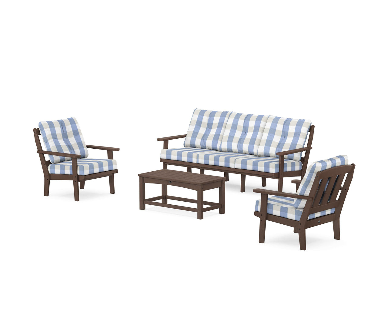 Trex Cape Cod 4-Piece Deep Seating Set with Sofa