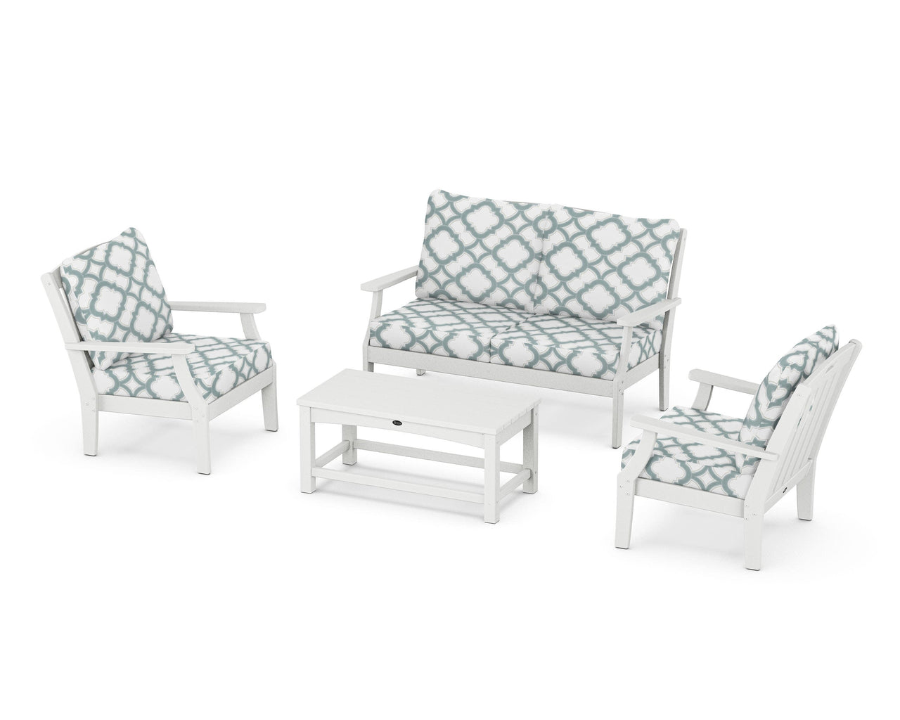 Trex Yacht Club 4-Piece Deep Seating Chair Set