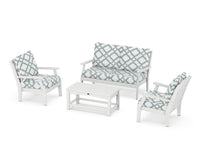 Thumbnail for Trex Yacht Club 4-Piece Deep Seating Chair Set