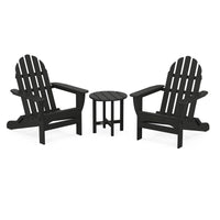 Thumbnail for POLYWOOD Classic Folding Adirondack 3 Piece Set